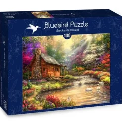 Bluebird Puzzle: Brookside Retreat (1000)