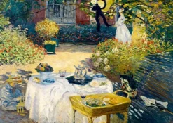Bluebird Puzzle: Claude Monet - The Lunch, 1873 (2000)