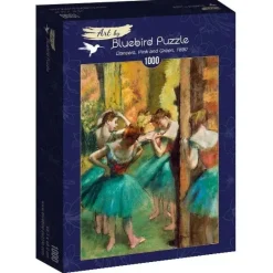 Bluebird Puzzle: Degas - Dancers, Pink and Green, 1890 (1000)