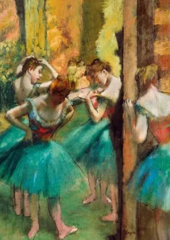 Bluebird Puzzle: Degas - Dancers, Pink and Green, 1890 (1000)