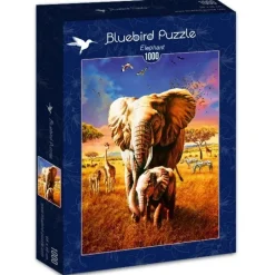 Bluebird Puzzle: Elephant (1000)