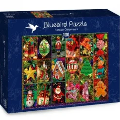 Bluebird Puzzle: Festive Ornaments (1000)