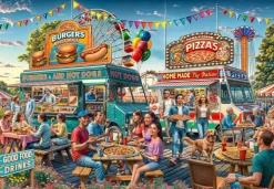 Bluebird Puzzle: Food Trailer (1000)