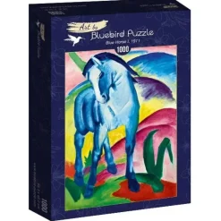 Bluebird Puzzle: Franz Marc - Blue Horse I, 1911 (1000)