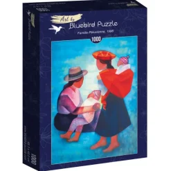 Bluebird Puzzle: Louis Toffoli - Famille Péruvienne, 1986 (1000)