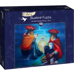 Bluebird Puzzle: Louis Toffoli - Les Marchandes (Pérou), 1975 (1000)