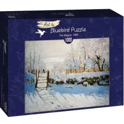 Bluebird Puzzle: Monet - The Magpie, 1869 (1000)