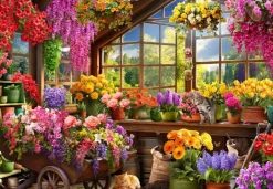 Bluebird Puzzle: Potting Shed (1000)