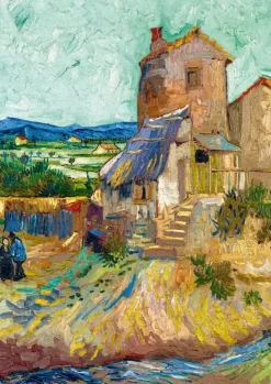 Bluebird Puzzle: Vincent Van Gogh - La Maison de La Crau (The Old Mill), 1888 (1000)
