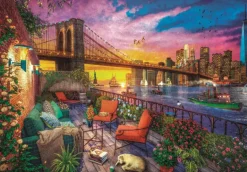 Clementoni: Dominic Davison - Manhattan Balcony Sunset (3000)