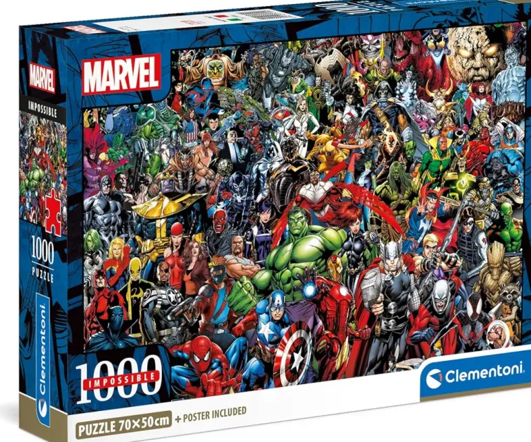 Clementoni: Impossible Puzzle - Marvel (1000)