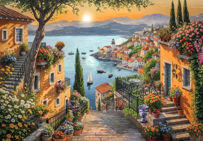 Clementoni: Steps to the Harbor (1500)