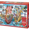 Cobble Hill: Doodle Town - Viking Voyage (1000)