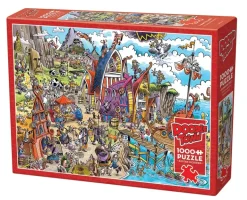 Cobble Hill: Doodle Town - Viking Village (1000)