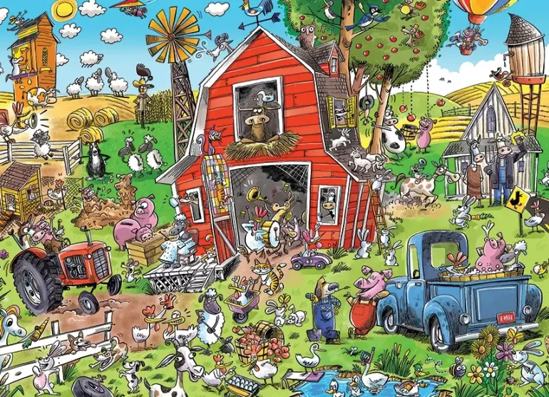 Cobble Hill: Family Pieces - Farmyard Folly (350)