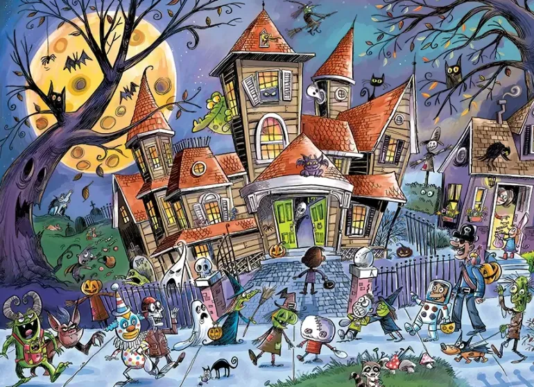 Cobble Hill: Family Pieces - Haunted House (350)