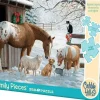 Cobble Hill: Family Pieces - Winter Barnyard (350)