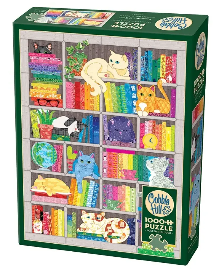 Cobble Hill: Rainbow Cat Quilt (1000)