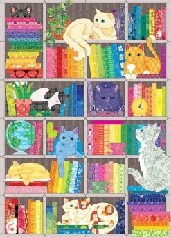 Cobble Hill: Rainbow Cat Quilt (1000)