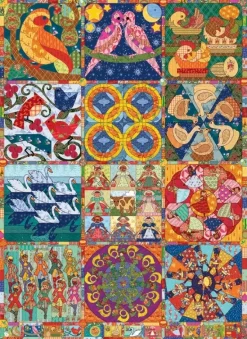 Cobble Hill: Twelve Days of Christmas Quilt (1000)
