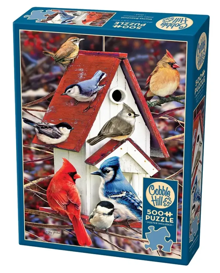 Cobble Hill: Winter Birdhouse (500)