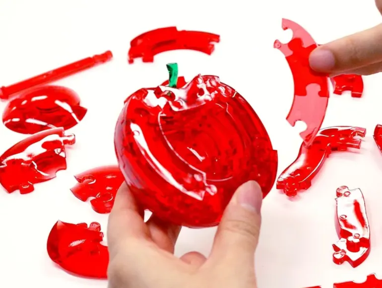 Crystal Puzzle: Apple - Red (44)