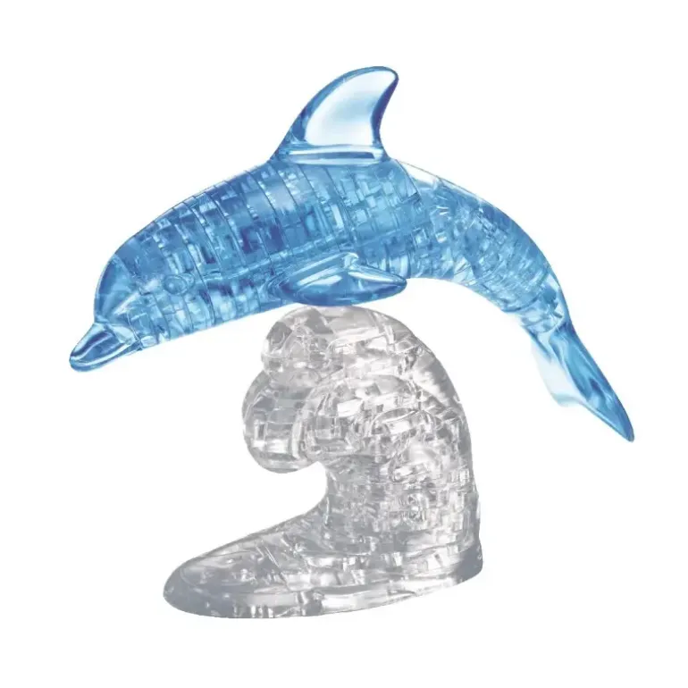 Crystal Puzzle: Dolphin - Blue (95)