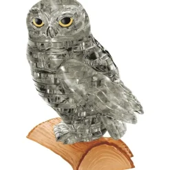 Crystal Puzzle: Owl - Gray (42)