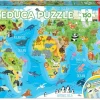 Educa: Animals World Map (150)