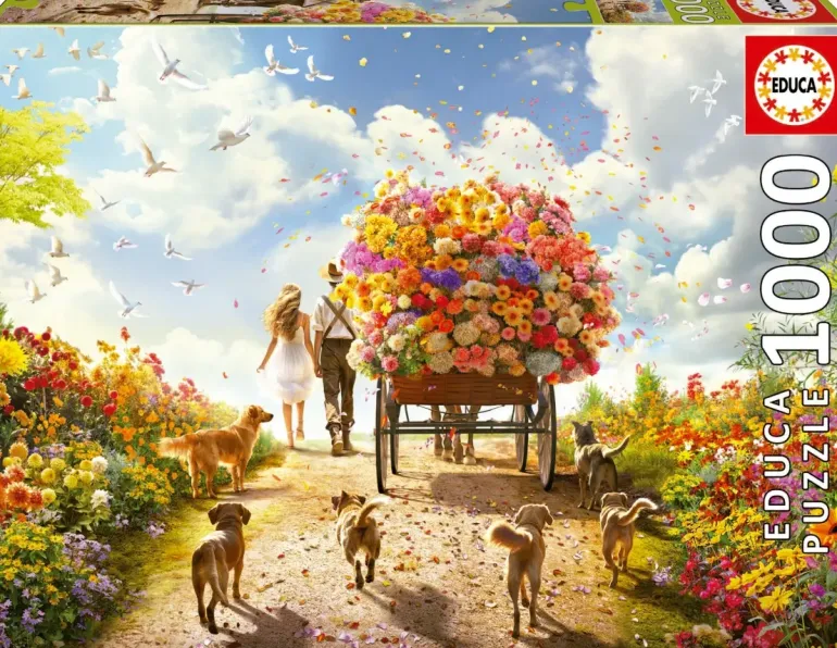 Educa: Carrying Flowers (1000)