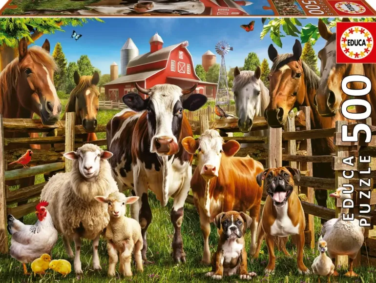 Educa: Farmyard Buddies (500)