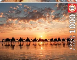 Educa: Golden Sunset on Cable Beach, Australia (1000)