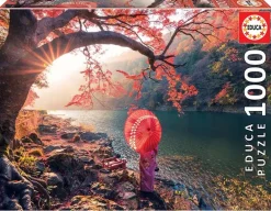 Educa: Sunrise in Katsura River, Japan (1000)