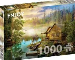 Enjoy: A Log Cabin on the River (1000)