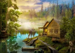 Enjoy: A Log Cabin on the River (1000)