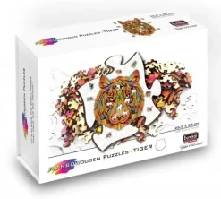 Eureka: Rainbow Wooden Puzzles, Tiger (138)