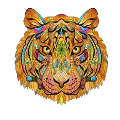 Eureka: Rainbow Wooden Puzzles, Tiger (138)