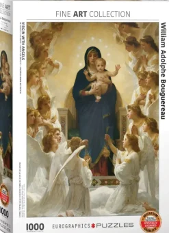 EuroGraphics: Bouguereau - Virgin with Angels (1000)