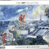 EuroGraphics: Chagall - View of Paris (1000)