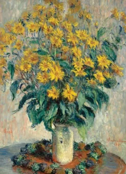 EuroGraphics: Claude Monet - Jerusalem Artichoke Flowers (1000)
