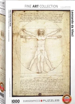 EuroGraphics: Da Vinci - The Vitruvian Man (1000)