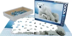 EuroGraphics: Polar Bear and Baby (1000)