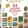 EuroGraphics: Pusselkalender - Fine Art Christmas (24x50)