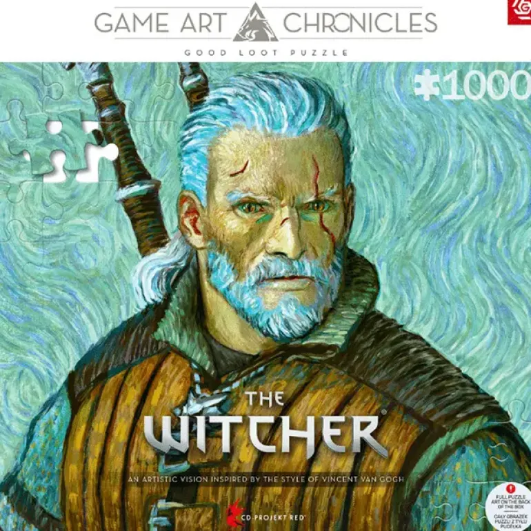 Good Loot: Game Art Chronicles - Geralt of Rivia & Vincent van Gogh (1000)