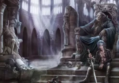 Grafika: Cris Ortega - Hidden in the Dark Temple (1000)