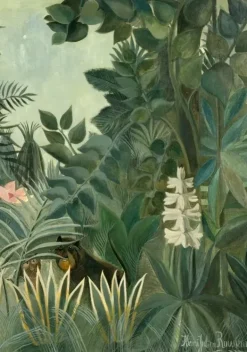 Grafika: Henri Rousseau - Equatorial Jungle, 1909 (1000)
