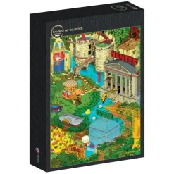 Grafika: Nantes - Green 2 (1000)