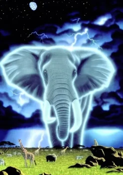 Grafika: Schim Schimmel - Spirit of Africa (1000)