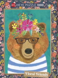 Heye: Floral Friends - Gentle Bruin (1000)