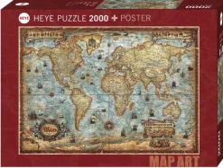 Heye: Map Art - The World (2000)